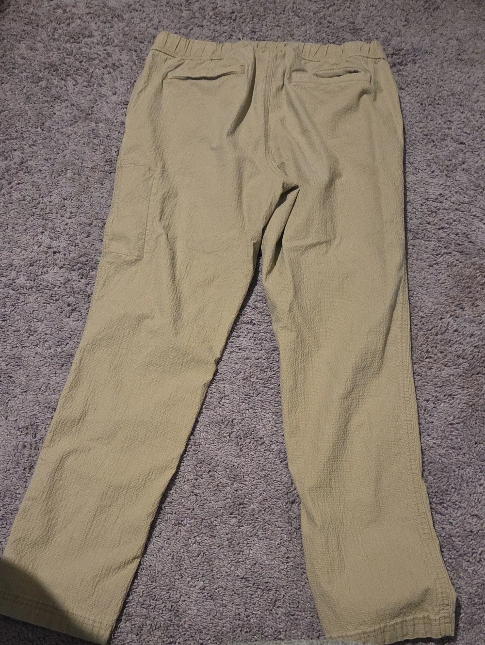 Sonoma Men's Corduroy Drawstring Pants in Light Tan